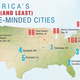 Image for article titled Here are the most and least "Bible-minded" cities in America!